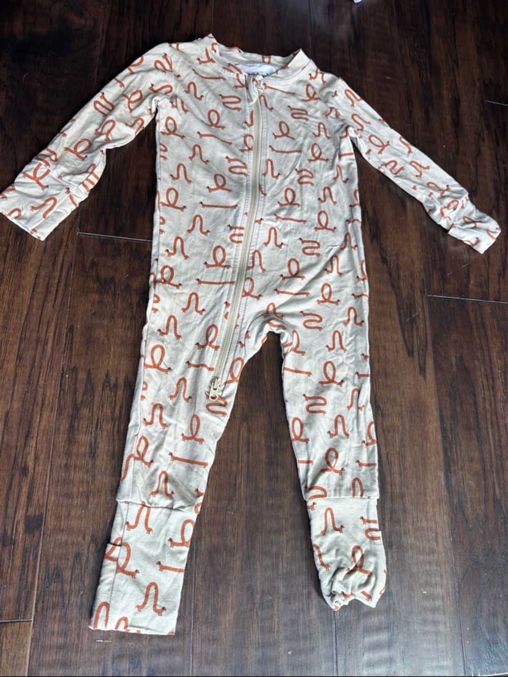 Wildbird zip up bamboo pajamas